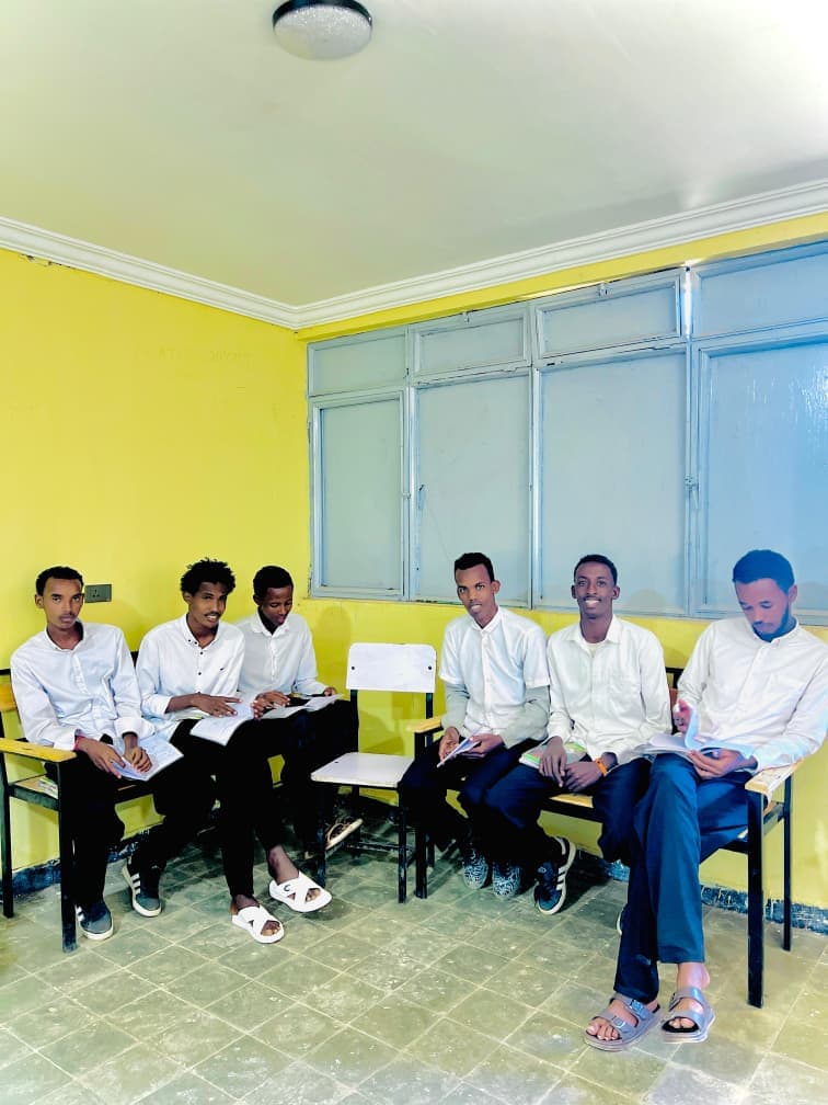 Students discussing