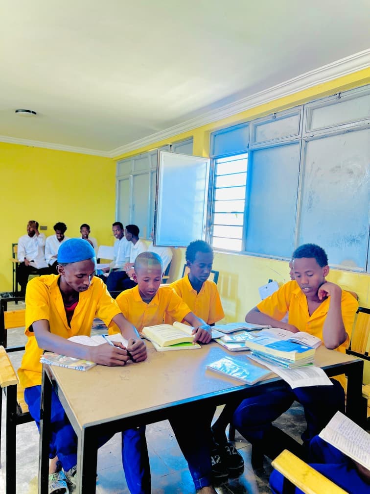 Students Studying Together