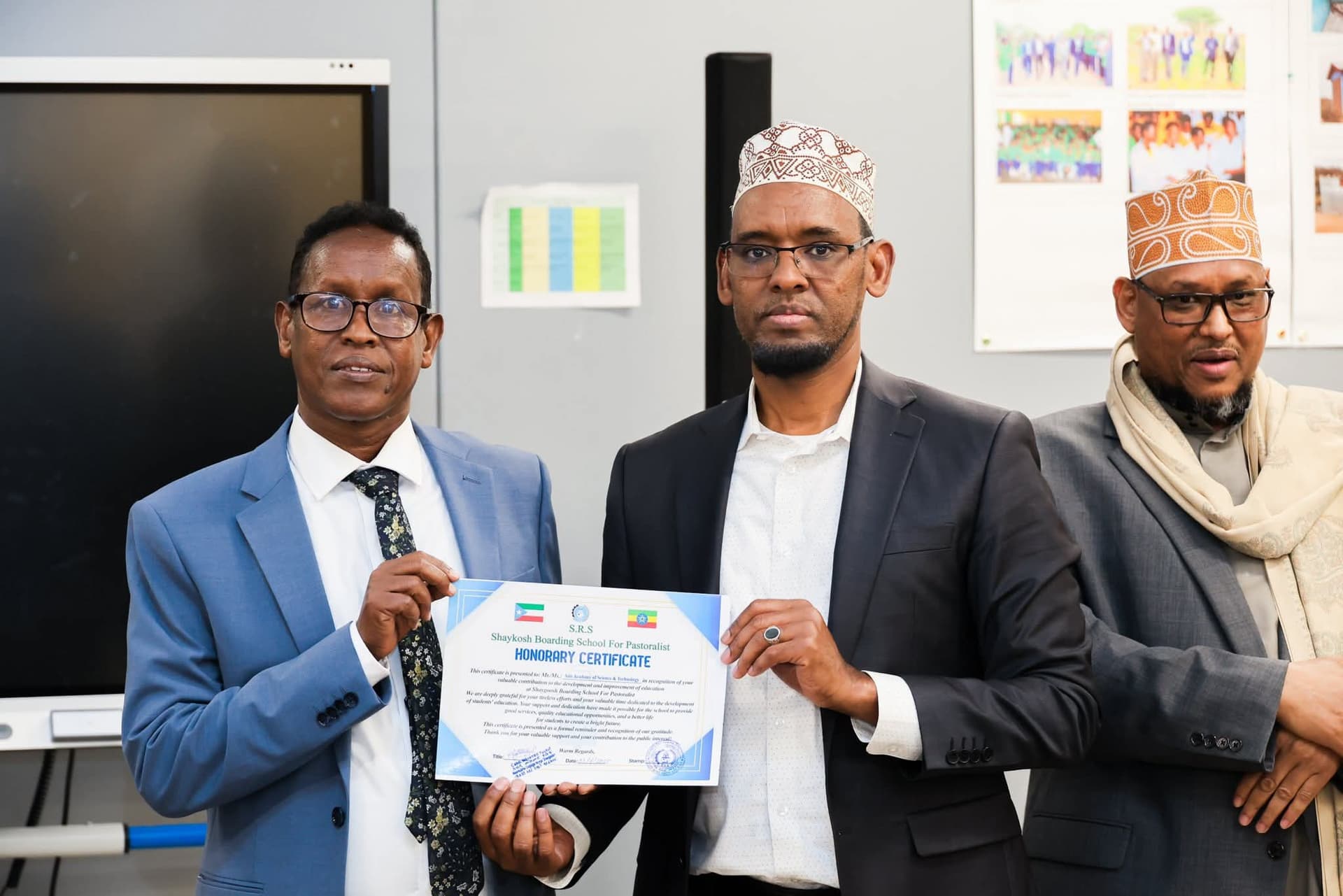 Honorary Certificate Ceremony